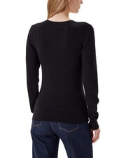 GUESS KENZIE LOGO V-neck sweater - Women's Sweaters