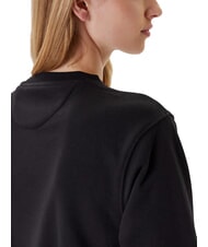 GUESS STUDDED LOVE Crewneck sweatshirt with stud print jetbla - Women's Sweatshirts - 4