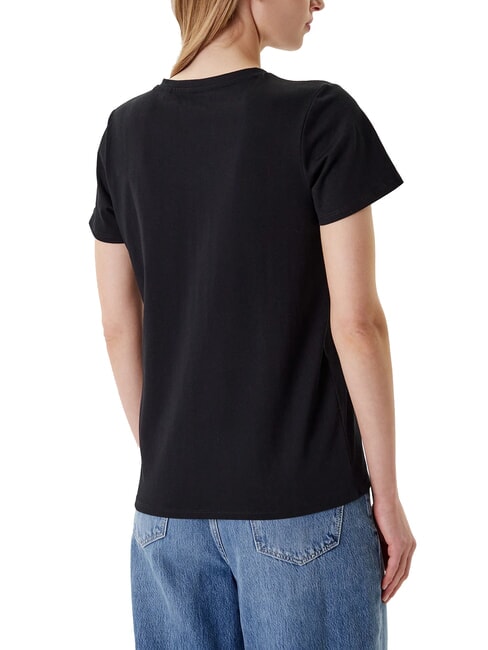 FLOWER BLING T-shirt with print and application jetbla - T-shirt