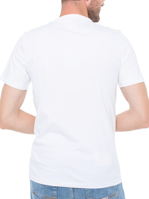 CHEST BOX Cotton T-shirt with print purwhite - T-shirt