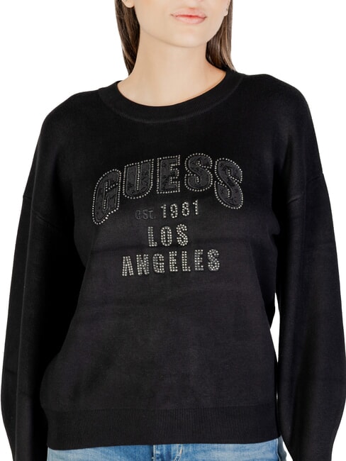 LEIGHTON LOGO Crewneck sweater jetbla - Women's Sweaters