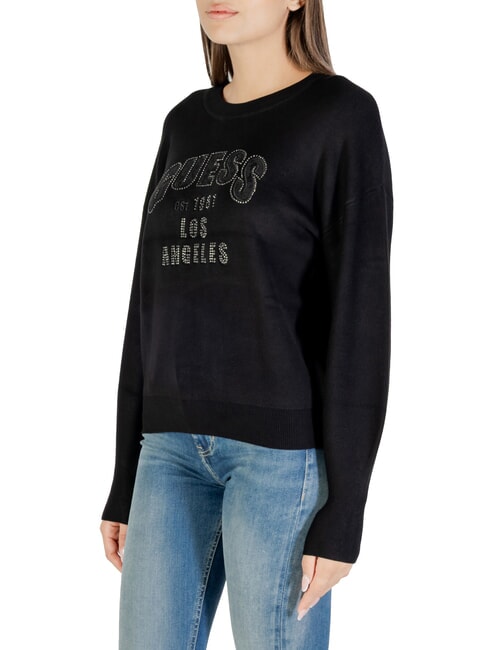 LEIGHTON LOGO Crewneck sweater jetbla - Women's Sweaters