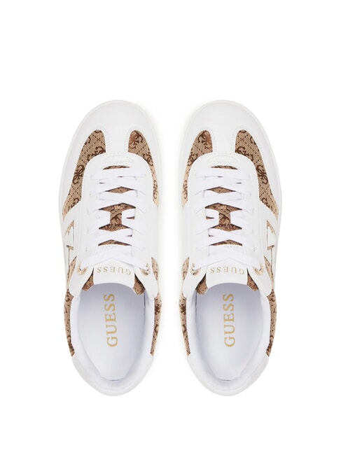 NOCHEE 2  Sneakers White / Brown - Women&rsquo;s shoes