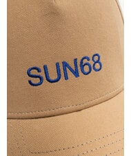 SUN68 LOGO Cotton baseball cap sand - Hats - 3