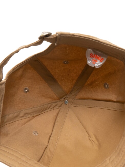 LOGO Cotton baseball cap sand - Hats