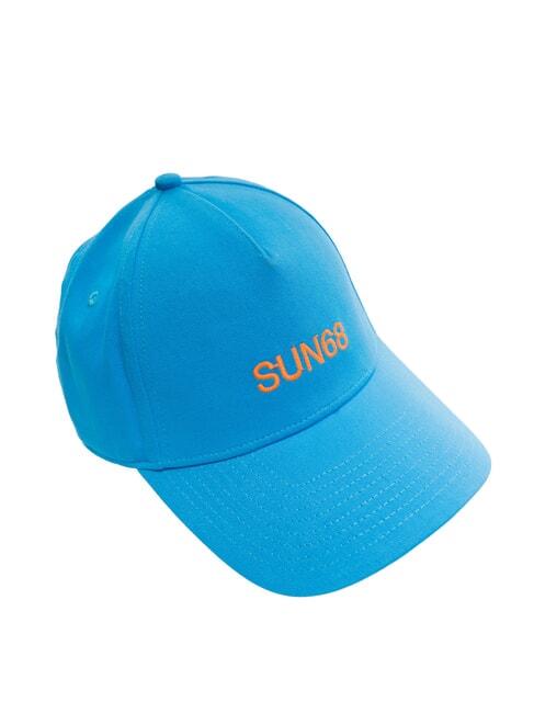 LOGO Cotton baseball cap turquoise - Hats