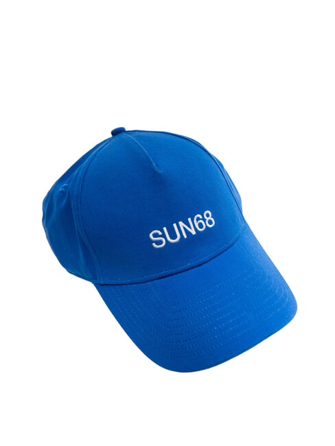 LOGO Cotton baseball cap blue - Hats