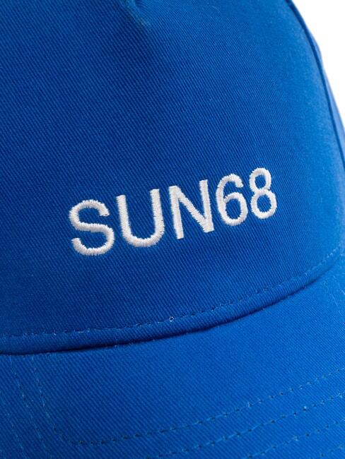 LOGO Cotton baseball cap blue - Hats