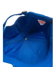 SUN68 LOGO Cotton baseball cap blue - Hats - 4