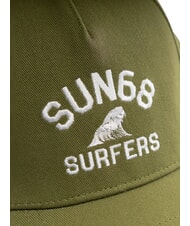 SUN68 LOGO Baseball cap dark military - Hats - 3