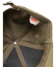 SUN68 LOGO Cotton baseball cap dark military - Hats - 4