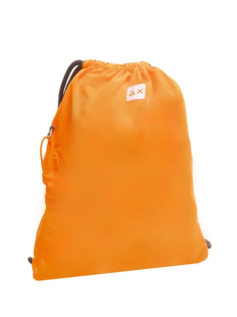 NYLON Drawstring backpack fluorescent orange - Backpacks & School and Leisure
