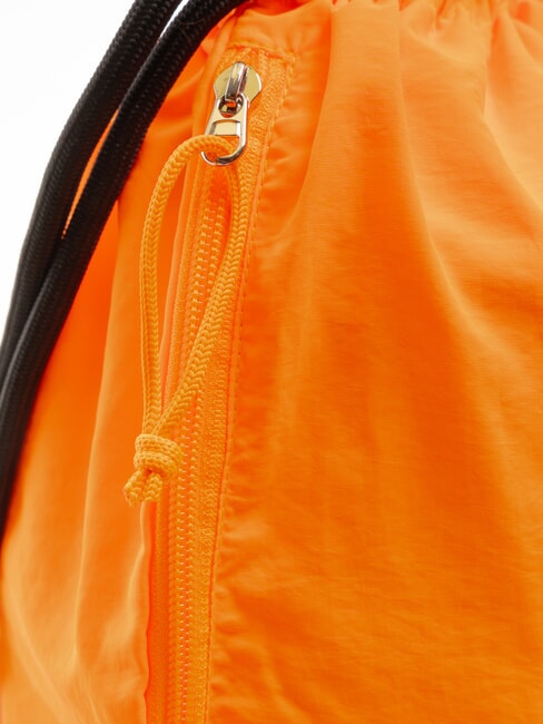 NYLON Drawstring backpack fluorescent orange - Backpacks & School and Leisure