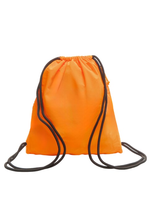 NYLON Drawstring backpack fluorescent orange - Backpacks & School and Leisure