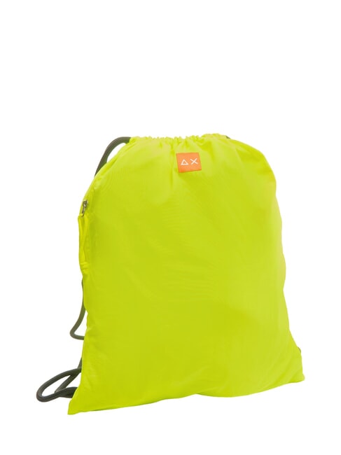 NYLON Drawstring backpack fluorescent yellow - Backpacks & School and Leisure