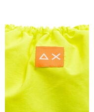 SUN68 NYLON Drawstring backpack fluorescent yellow - Backpacks & School and Leisure - 3