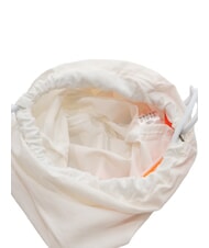 SUN68 SHOE BAG Shoe bag white/fluorescent orange - Travel Accessories - 4