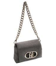 LIUJO LAPUFFY Micro shoulder bag with rhinestones - Women’s Bags