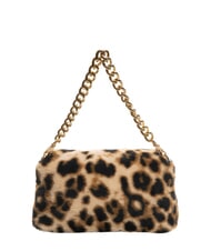 LIUJO LAPUFFY Animal print plush shoulder bag natural macul. - Women’s Bags - 4