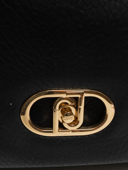 LAPUFFY Shoulder bag with flap BLACK - Women’s Bags