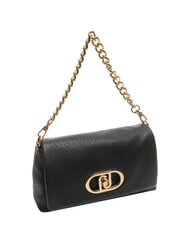 LIUJO LAPUFFY Chain handle shoulder bag BLACK - Women’s Bags - 2