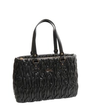 LIUJO AIDE Quilted Tote Bag BLACK - Women’s Bags - 2