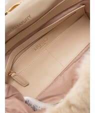 LIUJO LAPUFFY Plush bag chain handle marble - Women’s Bags - 5