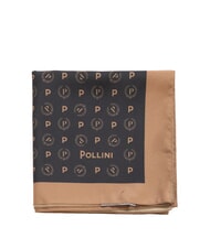 POLLINI FLOWERS TWILL Printed scarf black flowers - Scarves - 3