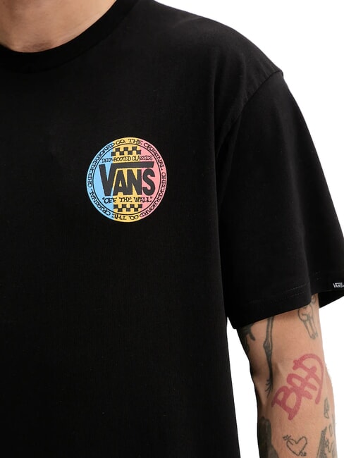 RETRO CO Short-sleeved T-shirt with prints black - T-shirt