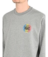 VANS RETRO CO Crewneck sweatshirt with prints skate cement heather - Sweatshirts - 4