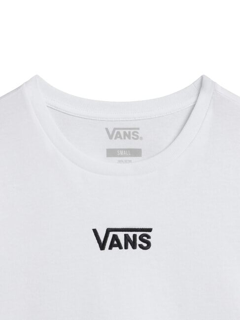 FLYING V Logo crop top t-shirt white - T-shirt