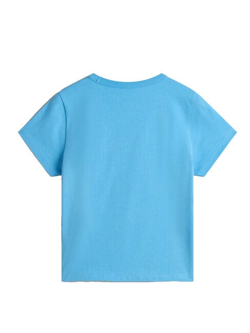 BASIC MINI Short-sleeved cotton T-shirt heritage blue - T-shirt