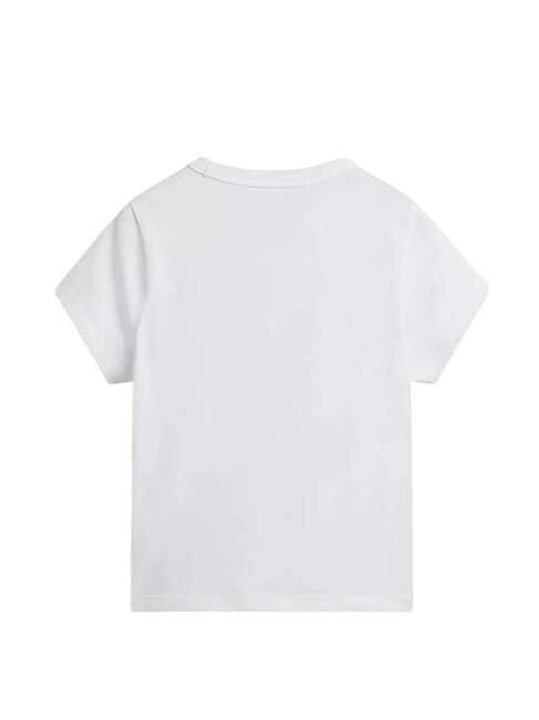 BASIC MINI Short-sleeved cotton T-shirt white - T-shirt