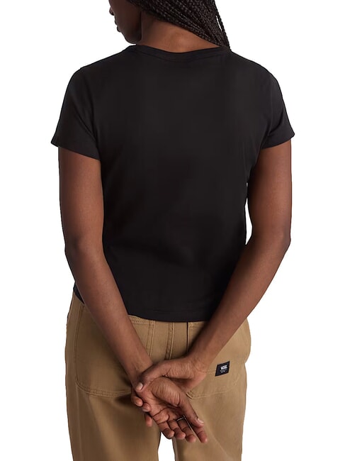 BASIC MINI Short-sleeved cotton T-shirt black - T-shirt