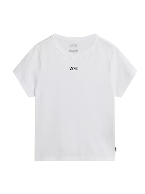 BASIC MINI Short-sleeved cotton T-shirt white - T-shirt