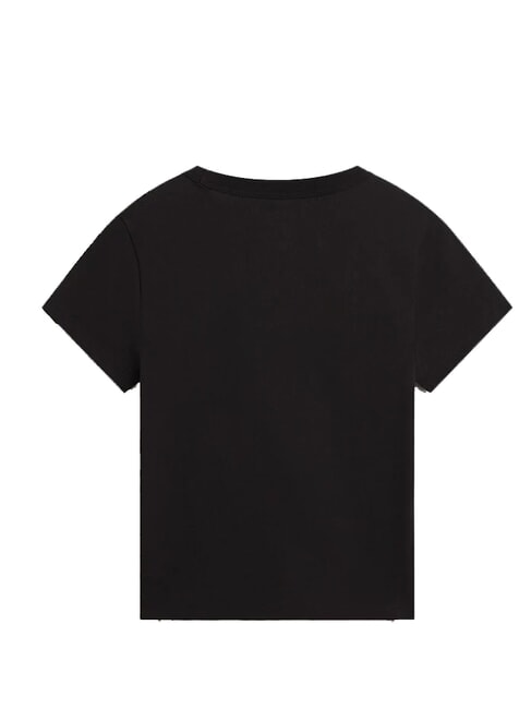 BASIC MINI Short-sleeved cotton T-shirt black - T-shirt