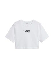 VANS FLYING V Logo crop top t-shirt white - T-shirt - 3