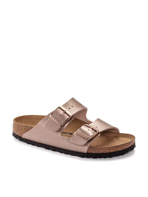 ARIZONA Metallic slipper sandal copper - Women&rsquo;s shoes