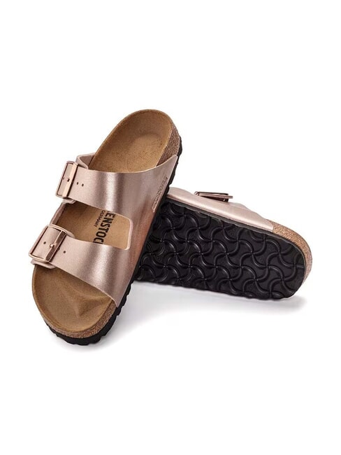 ARIZONA Metallic slipper sandal copper - Women&rsquo;s shoes
