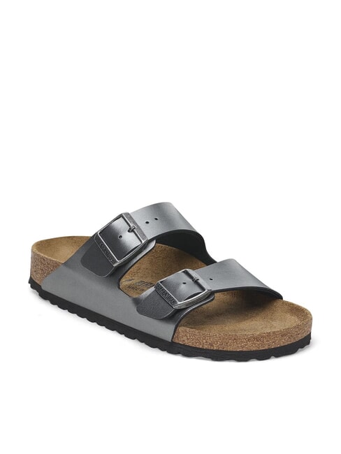 ARIZONA Metallic slipper sandal black - Women’s shoes