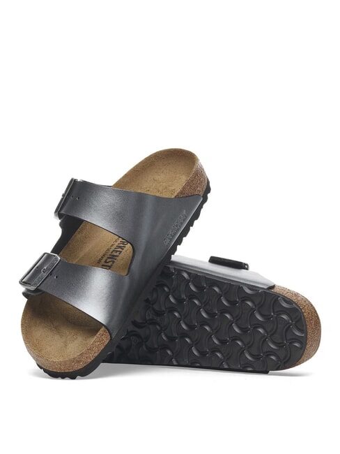 ARIZONA Metallic slipper sandal black - Women’s shoes