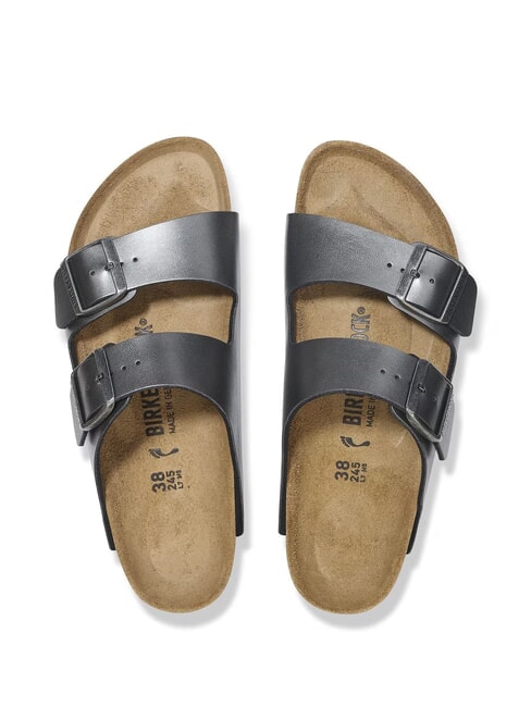 ARIZONA Metallic slipper sandal black - Women&rsquo;s shoes