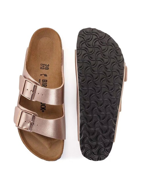 ARIZONA Metallic slipper sandal copper - Women&rsquo;s shoes