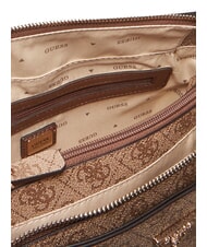 GUESS NOELLE 2 Handbag, with shoulder strap latte logo / brown - Women’s Bags - 4
