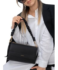 COCCINELLE BOHEME GRANA DOUBLE  Shoulder bag, with shoulder strap black/cognac - Women&rsquo;s Bags - 5