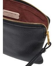 COCCINELLE ALIAS Leather clutch bag Black - Women&rsquo;s Bags - 3