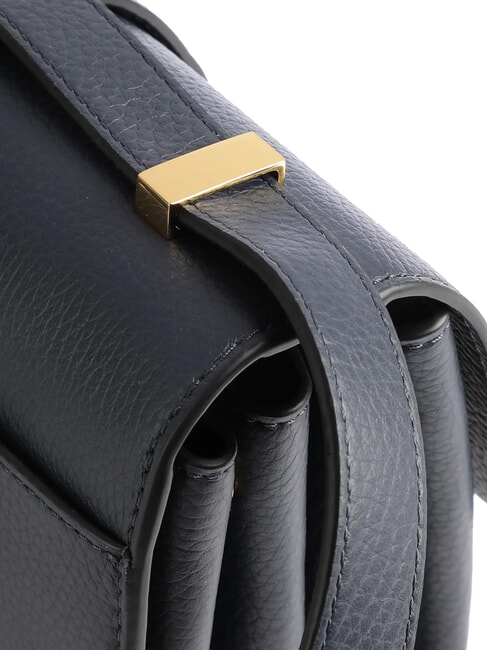 ARLETTIS Hammered leather handbag midnight blue - Women&rsquo;s Bags