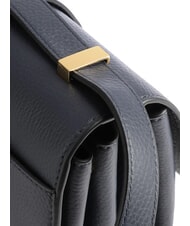 COCCINELLE ARLETTIS Hammered leather handbag midnight blue - Women&rsquo;s Bags - 3