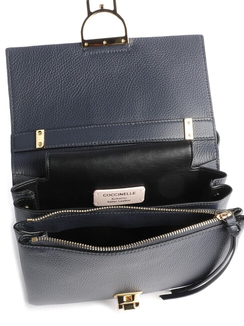 ARLETTIS Hammered leather handbag midnight blue - Women&rsquo;s Bags