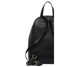 COCCINELLE BEAT GENERATION Hammered leather backpack Black - Women&rsquo;s Bags - 3